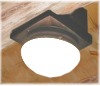 Interior: 7 in. Round Flush Designer Ceiling Light