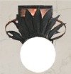 Pineapple Flush Mount